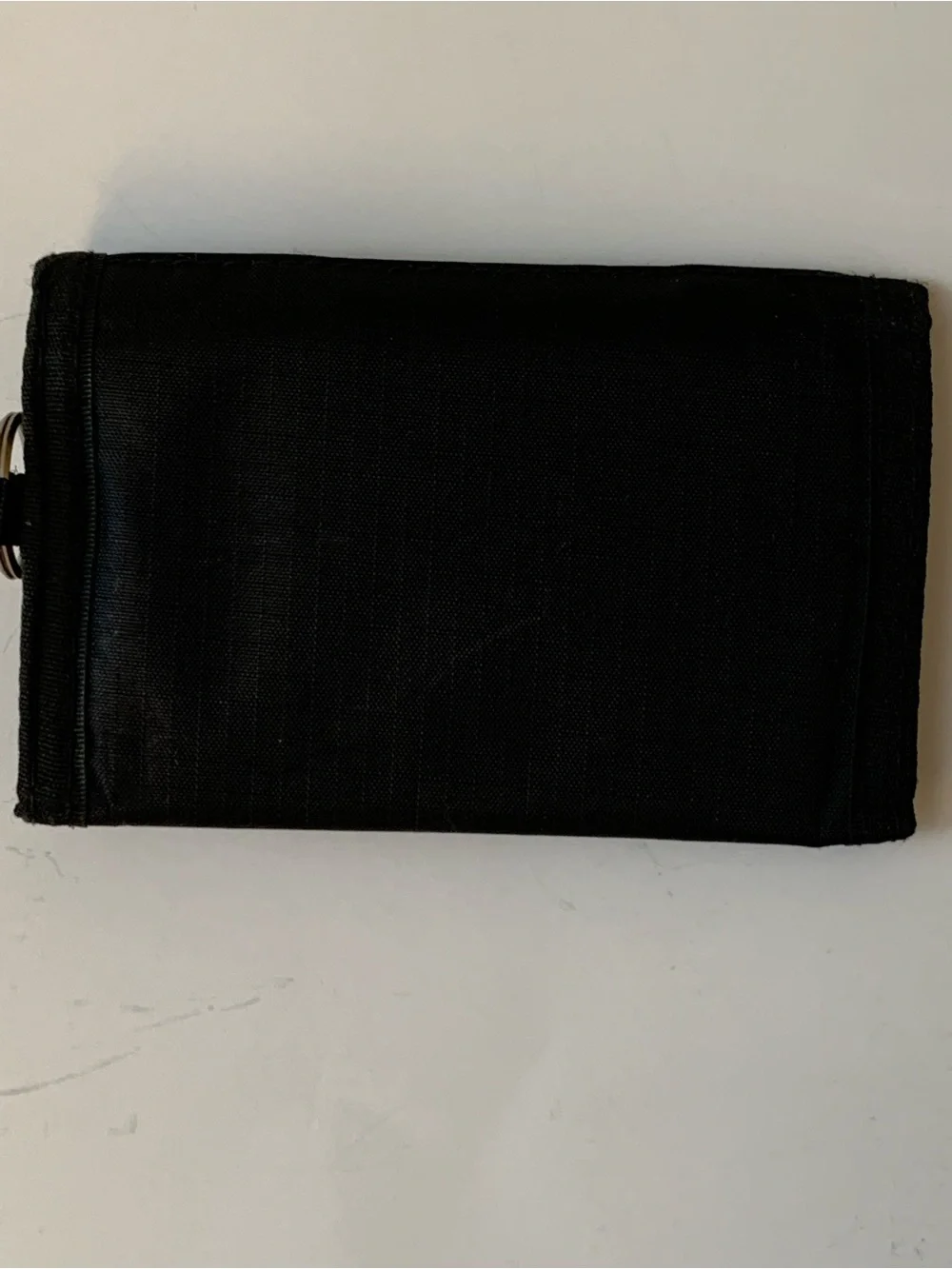Arsenal FC Nylon Trifold Wallet with Keyring Black/Grey
